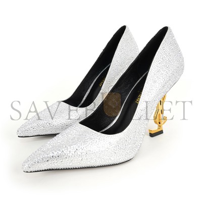 YSL OPYUM GLITTER PUMPS 